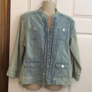 Ruby Rd. Jean Jacket